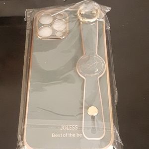 Green and Cool Strap iPhone 12 pro max  phone case